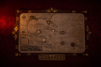  territory map puzzle | Steampunk Zeppelin escape room