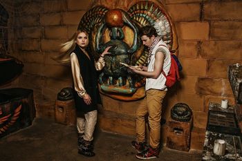 Mystical scenery | Egyptian Tomb escape room