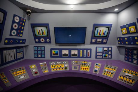 control panel | Springfield trouble escape room