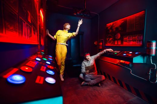 control panel room | Ninja Turtles escape room