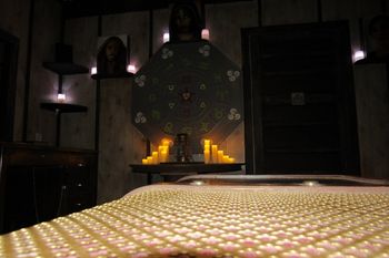 spirit board | Witch Hunter escape room