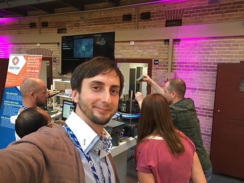 Up The Game 2018 booth