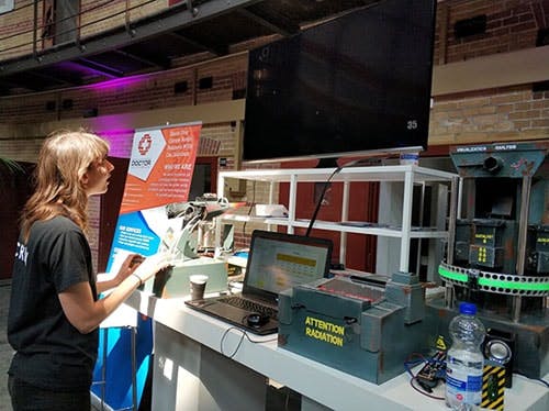 Up The Game 2018 booth