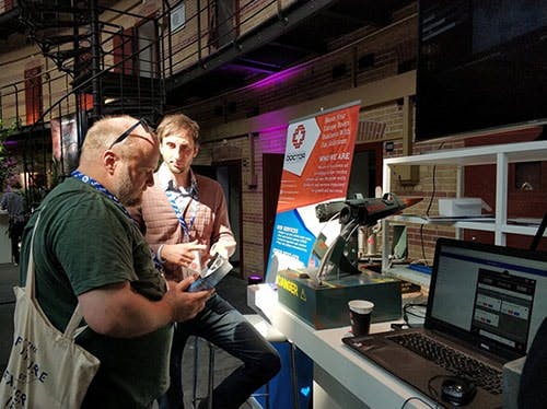 Up The Game 2018 booth